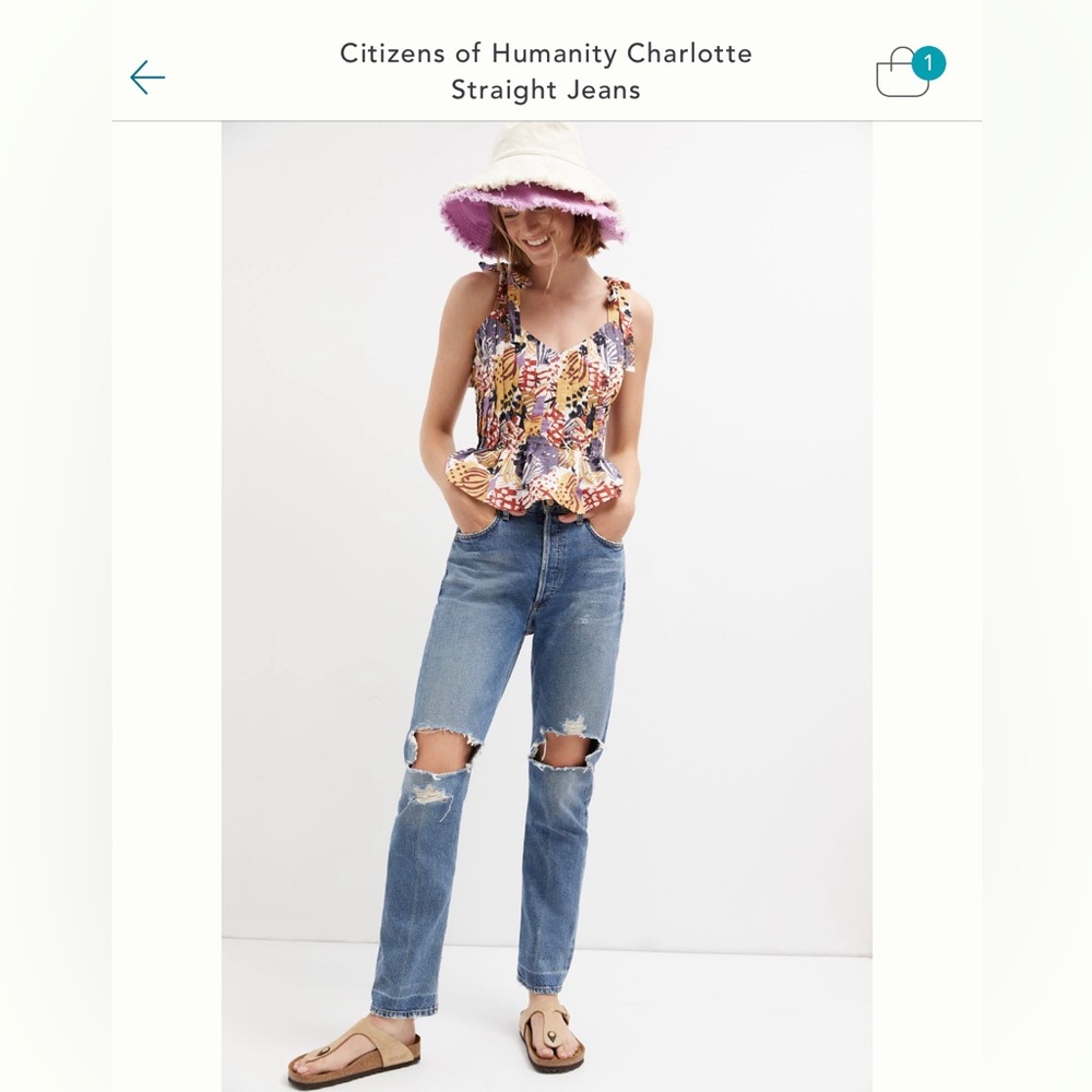 COH Charlotte Straight Jean
